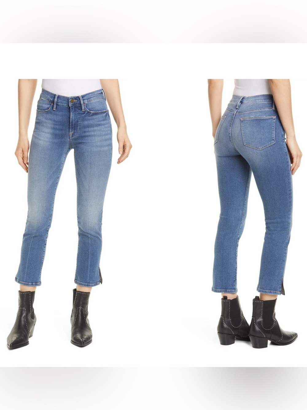 Frame Denim Le High Rise Straight Jeans